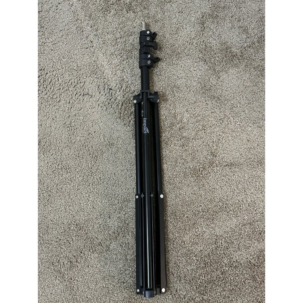 Impact Black Light Stand 8' LS-8AI Air-Cushioned Light Stand 8-Load Capacity:8pd